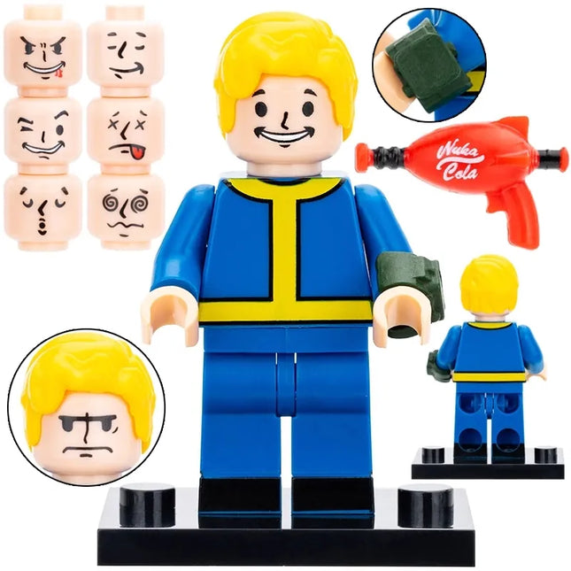 Vault Boy from Fallout Custom Minifigure