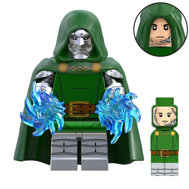 Dr Doom Custom Marvel Supervillain Minifigure