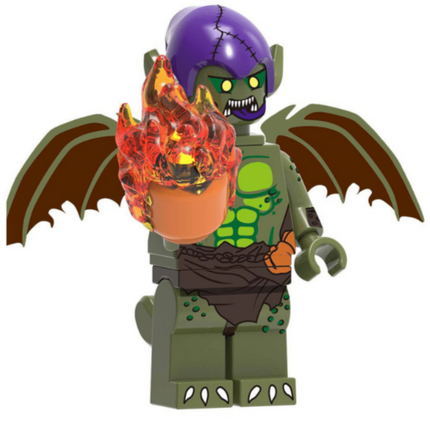 Green Goblin (Spider-Verse) Custom Marvel Superhero Minifigure