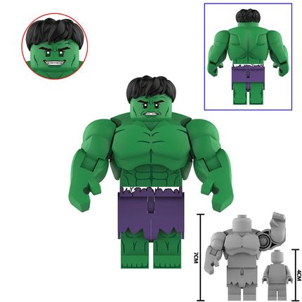 Marvel Hulk Custom Marvel Superhero Large Minifigure