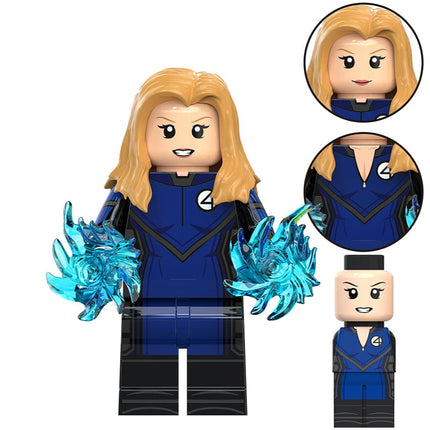 Invisible Woman (First Steps) Custom Marvel Superhero Minifigure