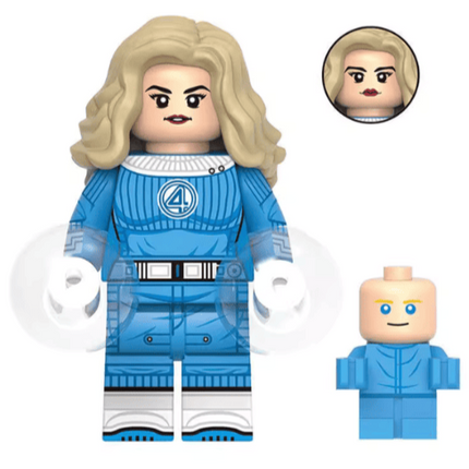 Invisible Woman (Fantastic Four First Steps) Custom Marvel Superhero Minifigure