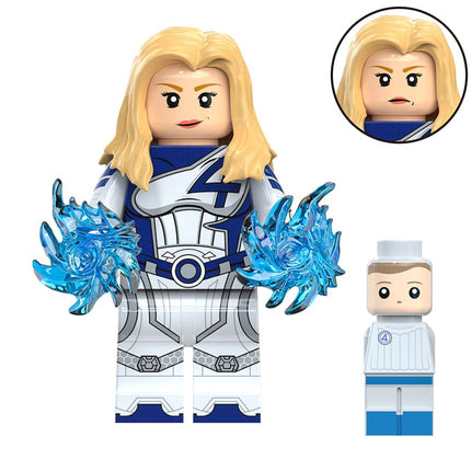 Invisible Woman (Marvel Rivals) Custom Marvel Superhero Minifigure