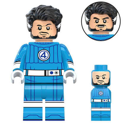 Mr Fantastic (Fantastic Four First Steps) Custom Marvel Superhero Minifigure