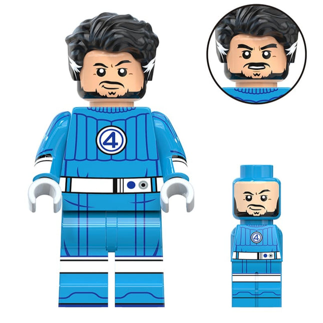 Mr Fantastic (Fantastic Four First Steps) Custom Marvel Superhero Minifigure