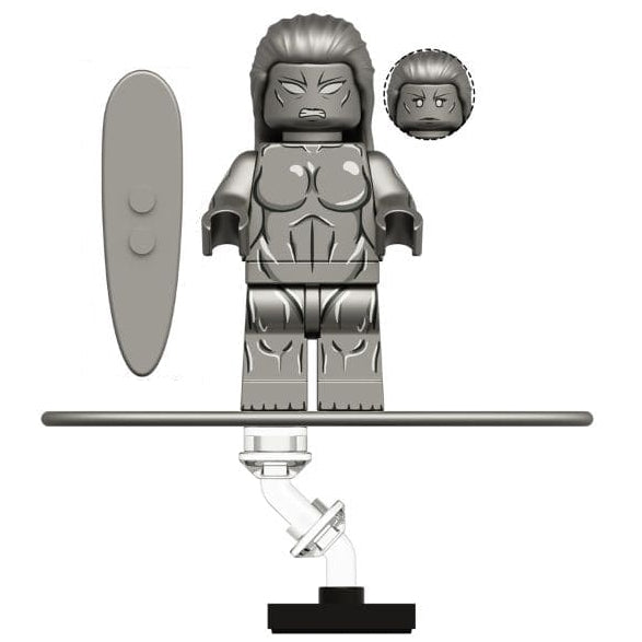 Silver Surfer (First Steps) Custom Marvel Superhero Minifigure