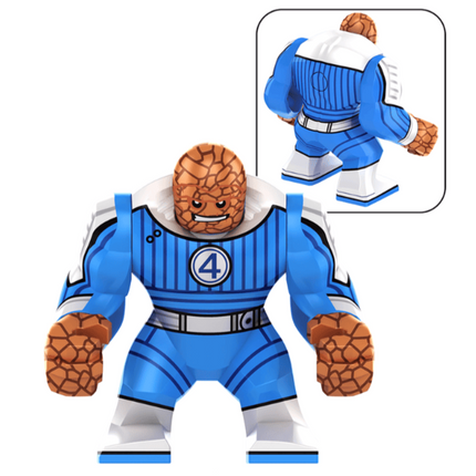 Thing (Fantastic Four First Steps) Custom Marvel Superhero Large Minifigure