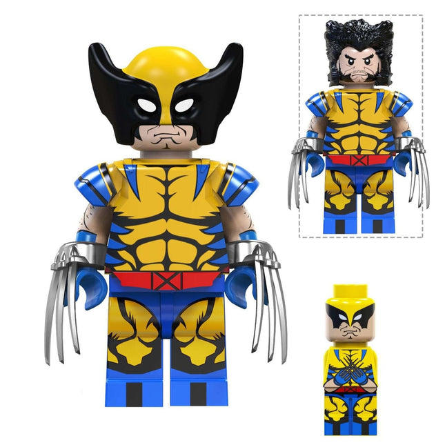 Wolverine Custom Marvel Superhero Minifigure