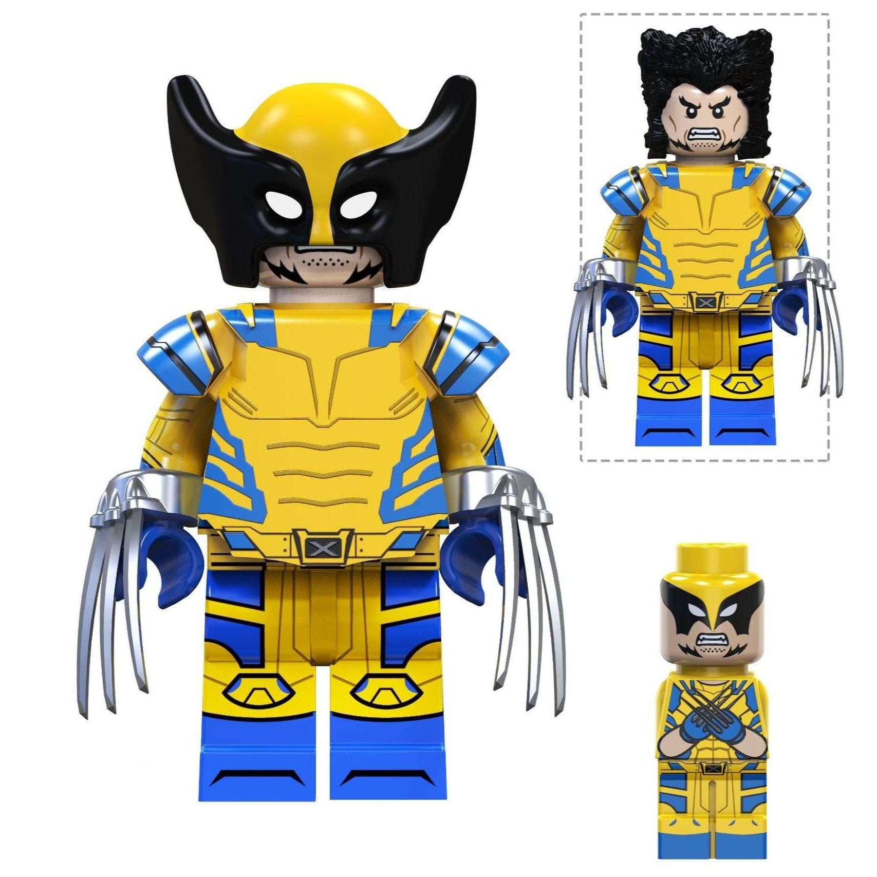 Wolverine (MCU) Custom Marvel Superhero Minifigure – Minifigure Bricks
