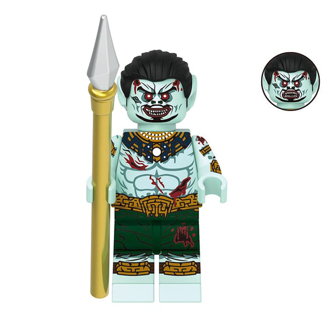Zombie Namor Custom Marvel Superhero Minifigure