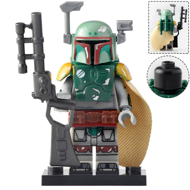 Mandalorian Boba Fett Lego Man Boba Fett Custom Star Wars