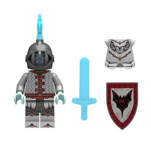 Fright Knight Medieval Knight Custom Soldier Minifigure