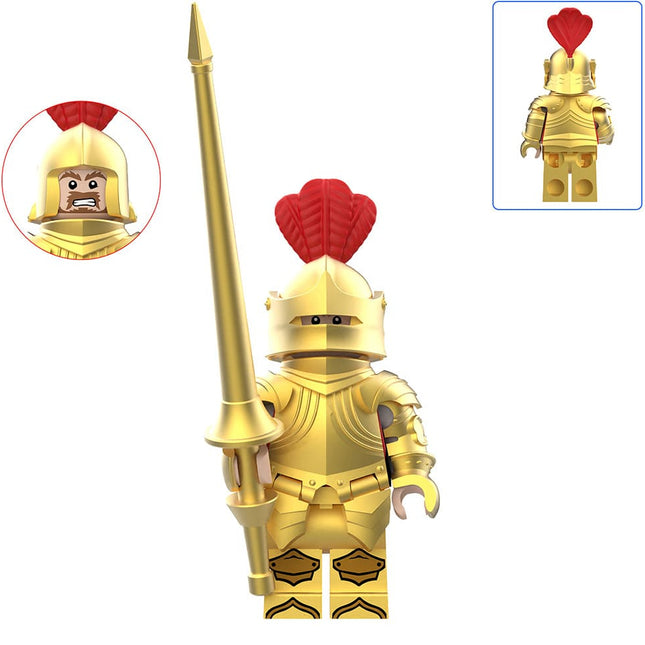 Goth Knight Custom Medieval Knight Minifigure