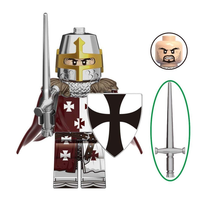 Knight of Tripoli Custom Crusade Minifigure