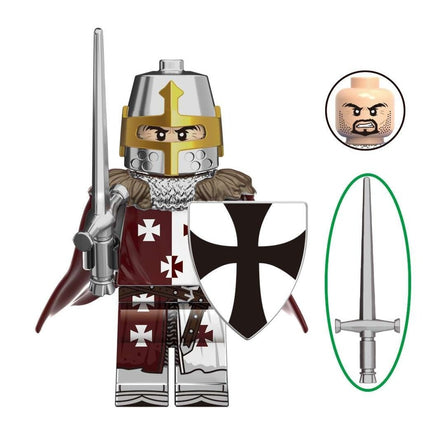 Knight of Tripoli Custom Crusade Minifigure – Minifigure Bricks