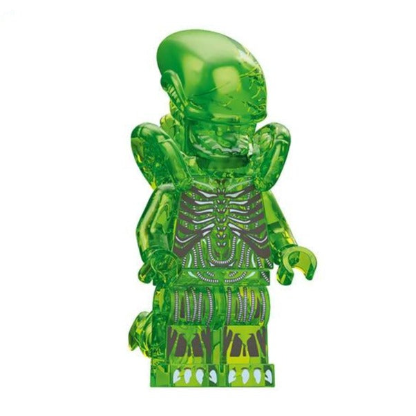 Aliens Transparent Green Xenomorph Minifigure