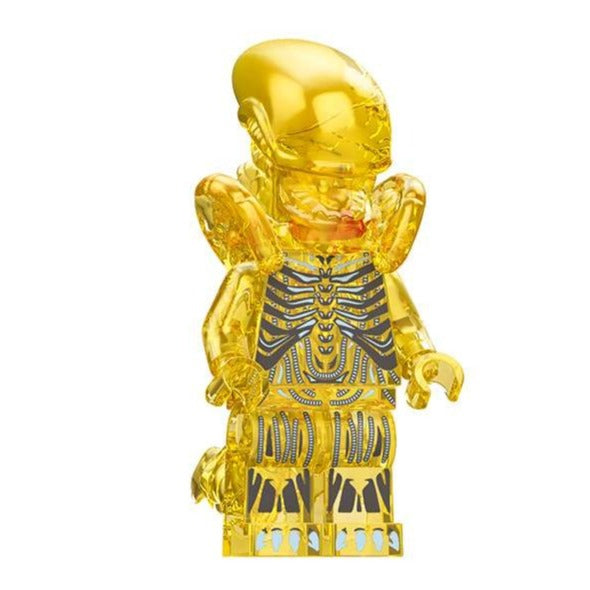 Aliens Transparent Yellow Xenomorph Minifigure