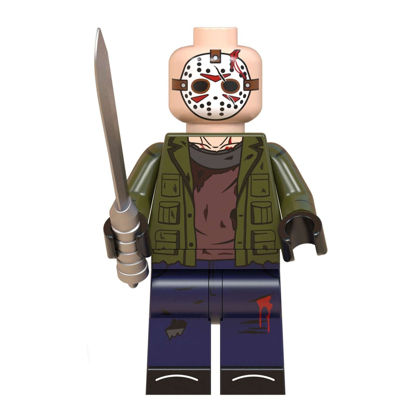 Jason Voorhees Custom Horror Minifigure – Minifigure Bricks