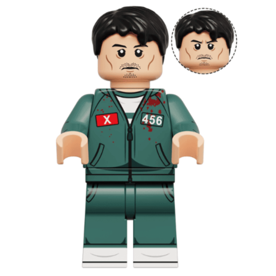 Seong Gi-hun (Player 456) Custom Squid Game Minifigure