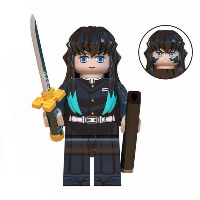 Muichirou Tokitou From Demon Slayer Custom Anime Minifigure