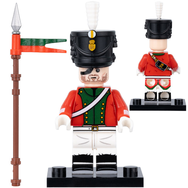 German Sachsen Ulanen Lancer Soldier Minifigure