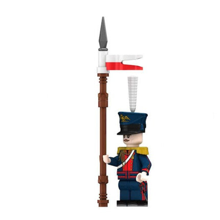 Russian Guards Uhlan Lancer Soldier Minifigure