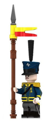 Prussian Silesian Uhlan Lancer Soldier Minifigure