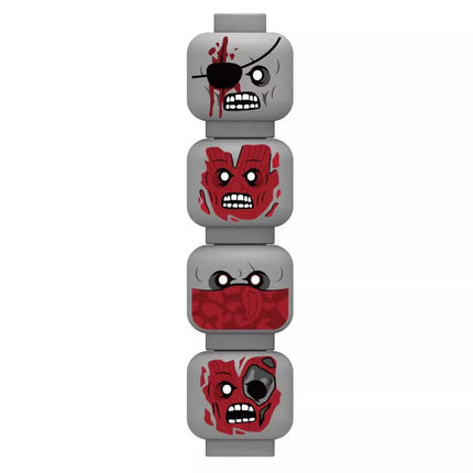 Zombie Minifigure Heads Custom Accessory