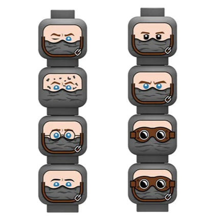 Military Minifigure Expression Heads Custom Accessory