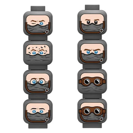 Military Minifigure Expression Heads Custom Accessory