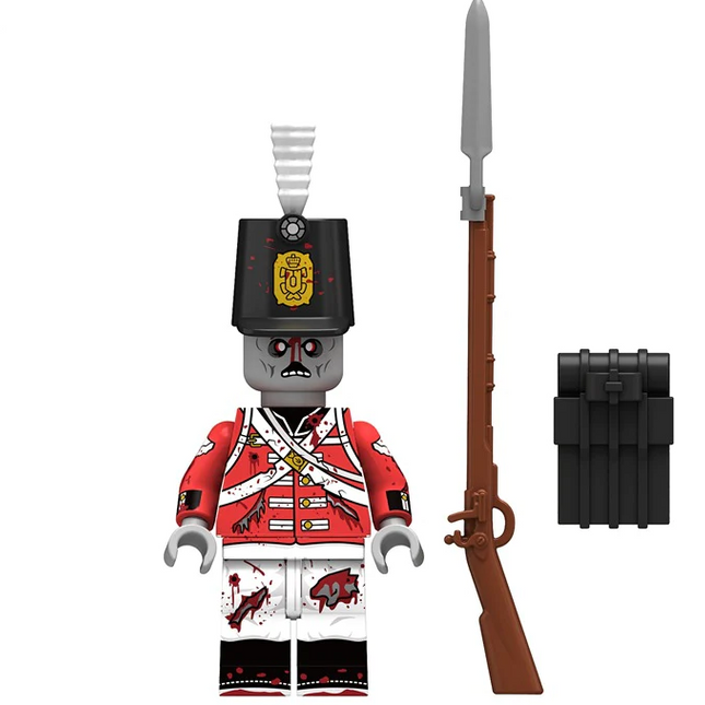 Zombie Soldier Custom Horror Minifigure