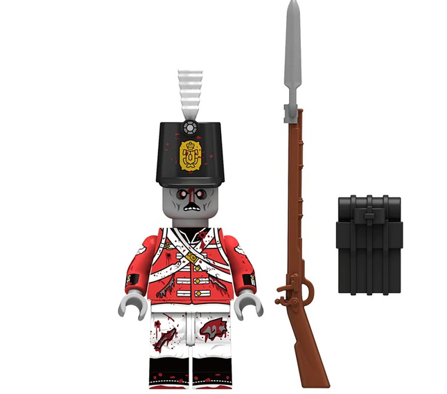 Zombie Soldier Custom Horror Minifigure