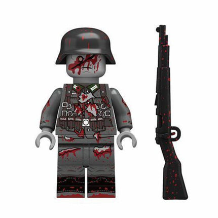 Wehrmacht Zombie Custom Horror Minifigure