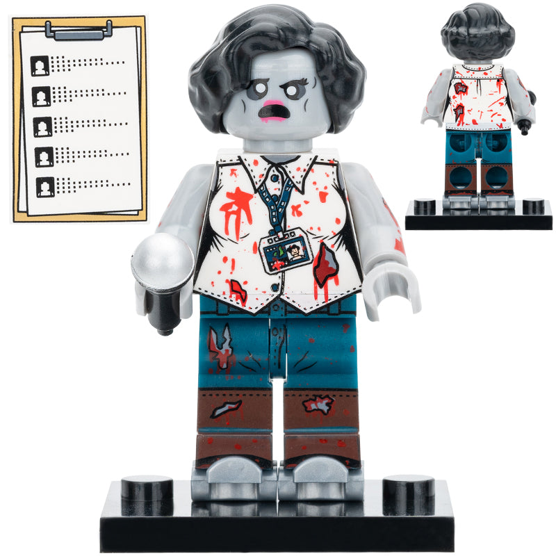 Quickly Zombie Custom Horror Minifigure – Minifigure Bricks