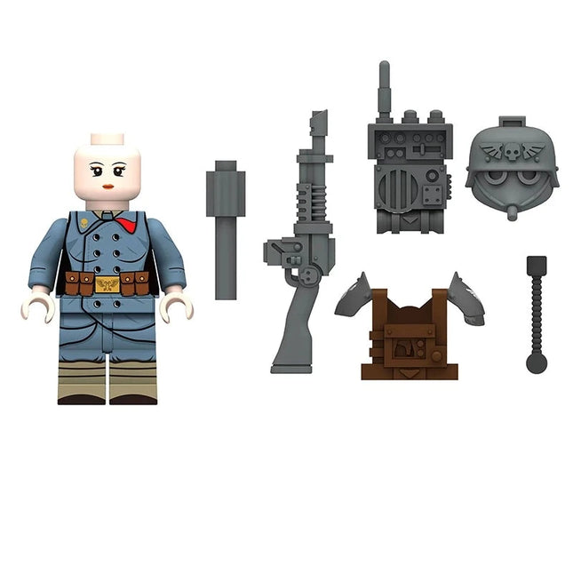 Army Signal Corps Soldier Custom Minifigure