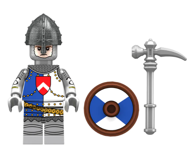 Medieval Knight Custom Minifigure