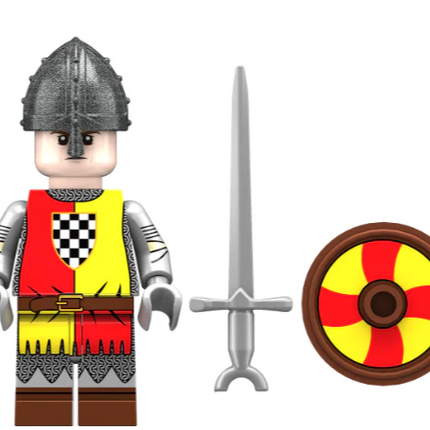 Medieval Knight Custom Minifigure