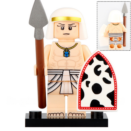 Ancient Egyptian Spearman Custom Minifigure