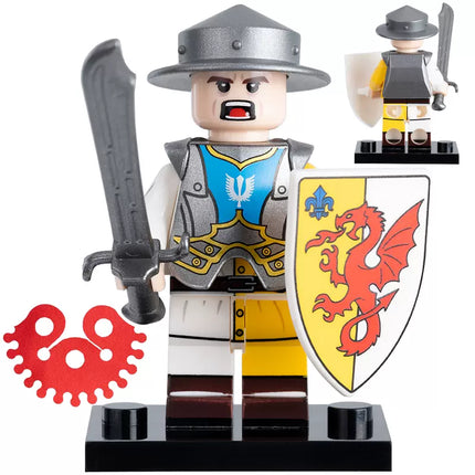 Medieval Soldier Eagle Militia Custom Military Minifigure