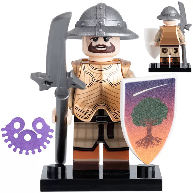 Medieval Soldier High Custom Military Minifigure