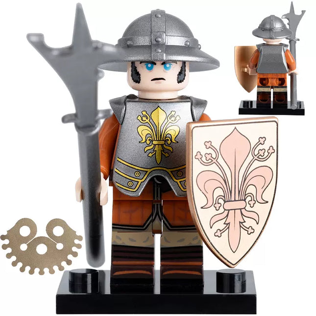 Medieval Soldier Ninika Custom Military Minifigure