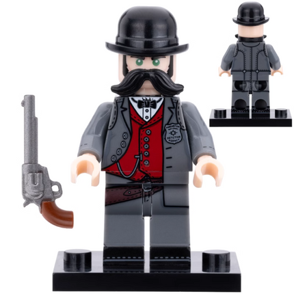 Pinkerton Detective Red Dead Redemption Custom Minifigure