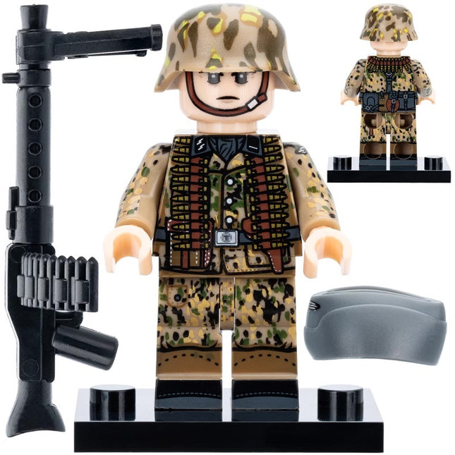 WW2 German Erbsenmuster Infantry Soldier Custom Minifigure