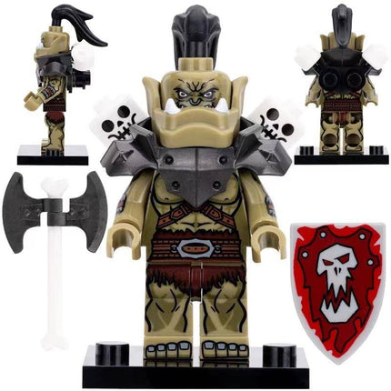 Orc Soldier Custom World of Warcraft Minifigure