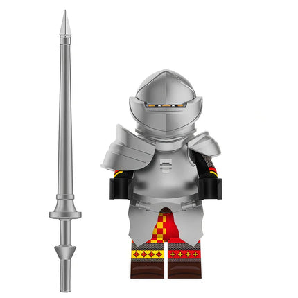 England Gunner Knight From Medieval Knight Custom Minifigure