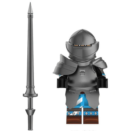 France Gunner Knight From Medieval Knight Custom Minifigure