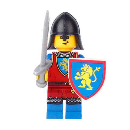 Lion Knight From Lego Castle Custom Soldier Minifigure