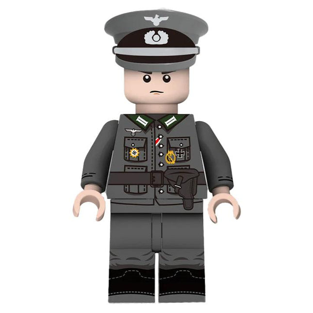 WW2 German Officer Soldier Custom Minifigure