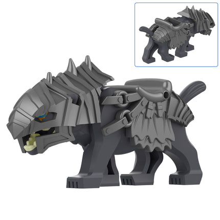 Grey Wolf Custom Lord of the Rings Minifigure