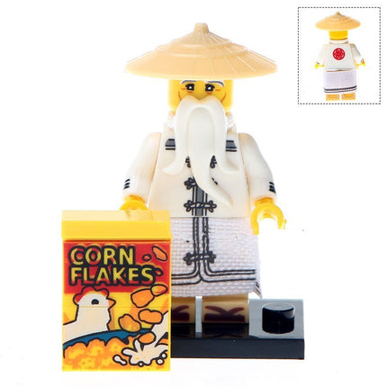 Master Wu Ninjago Custom Minifigure